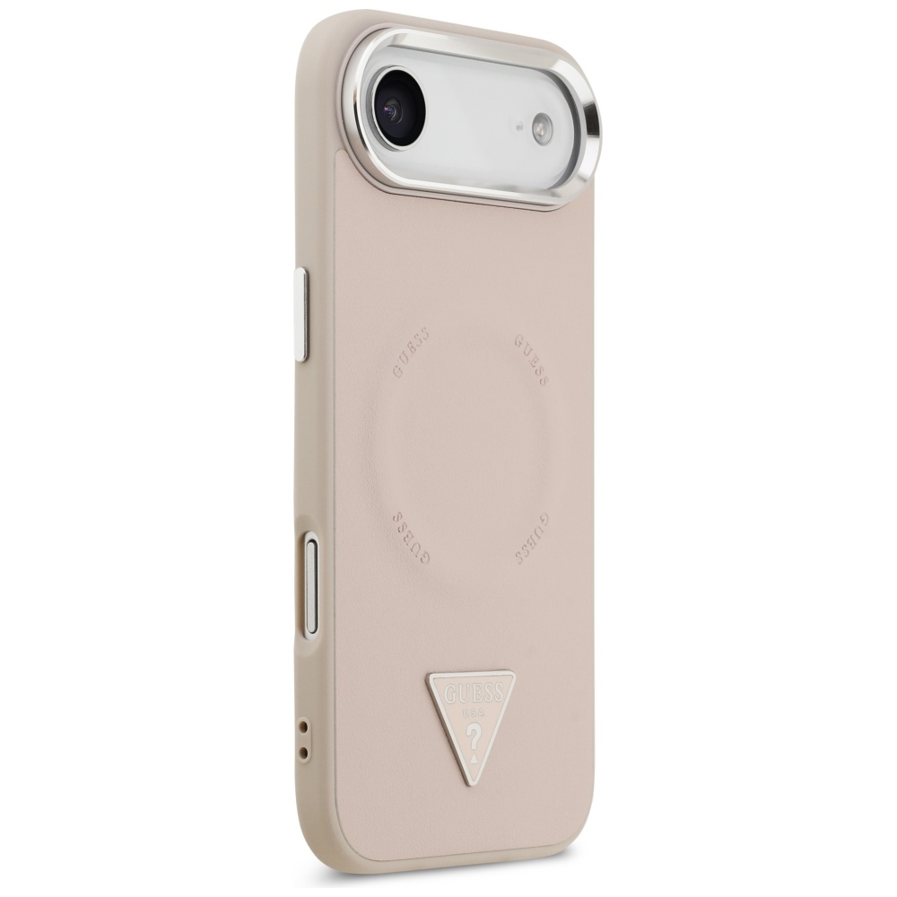 iTok webáruház - Guess Guess Triangle Logo MagSafe tok iPhone Air készülékhez (rózsaszín) 4 Guess Triangle Logo MagSafe Case for iPhone Air (rózsaszín)