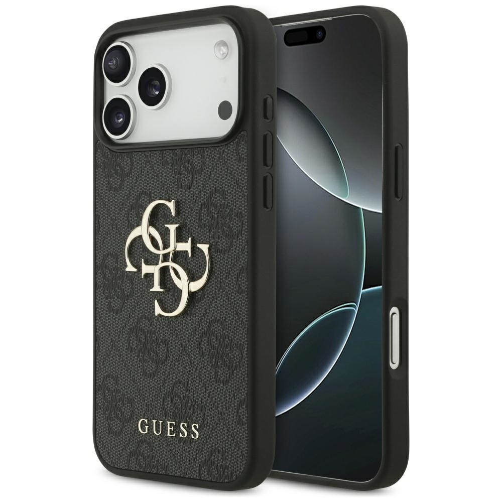 iTok webáruház - Guess Guess 4G Big Logo Case for iPhone 17 Pro Max (fekete) 1 Guess 4G Big Logo Case for iPhone 17 Pro Max (fekete)