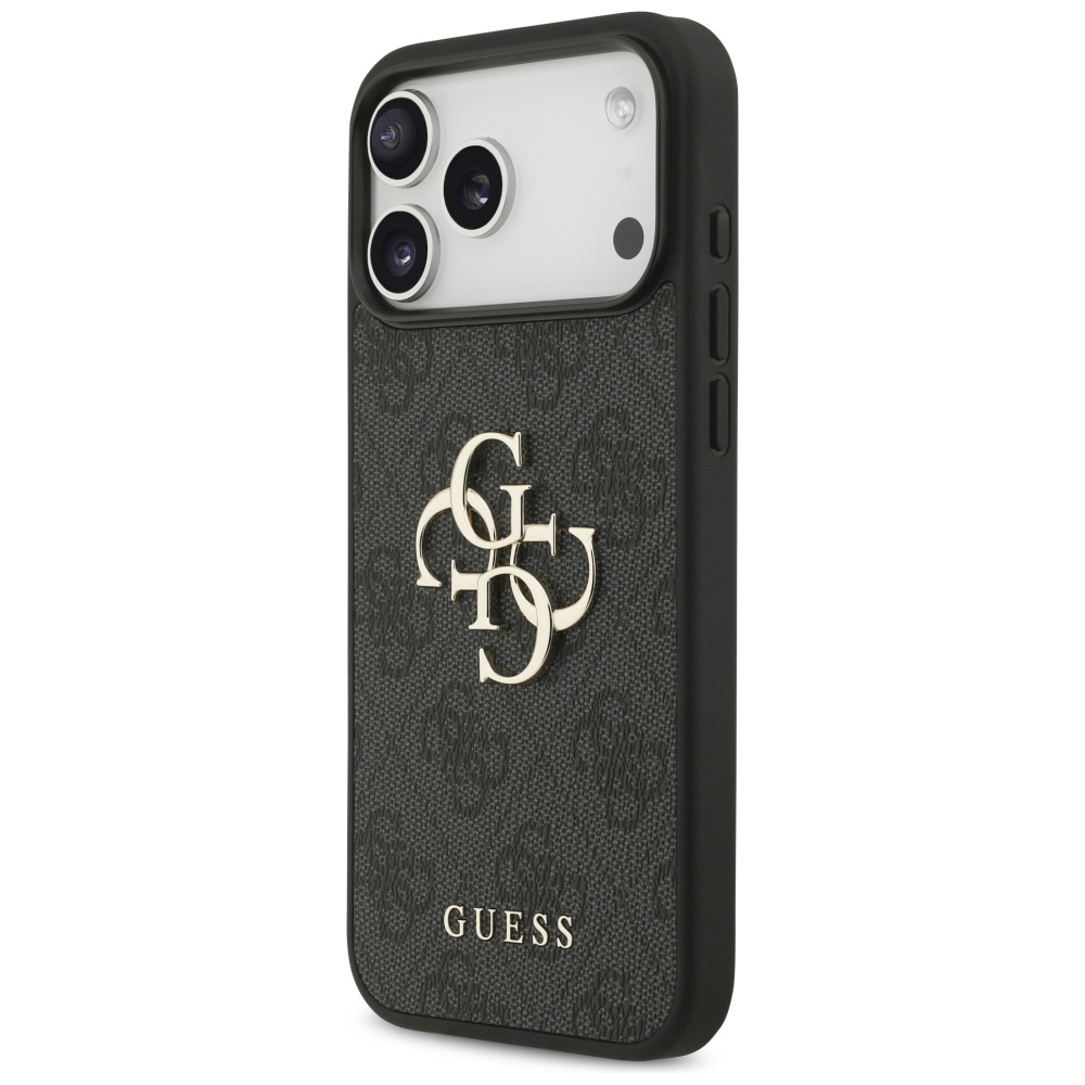 iTok webáruház - Guess Guess 4G Big Logo Case for iPhone 17 Pro Max (fekete) 2 Guess 4G Big Logo Case for iPhone 17 Pro Max (fekete)