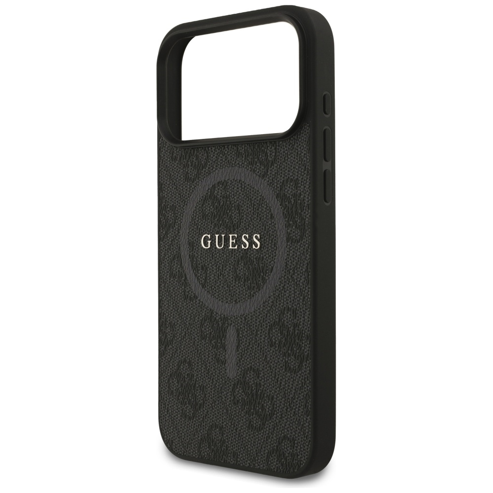 iTok webáruház - Guess Guess 4G Ring Classic Logo MagSafe tok iPhone 17 Pro Max készülékhez (fekete) 6 Guess 4G Ring Classic Logo MagSafe case for iPhone 17 Pro Max (fekete)