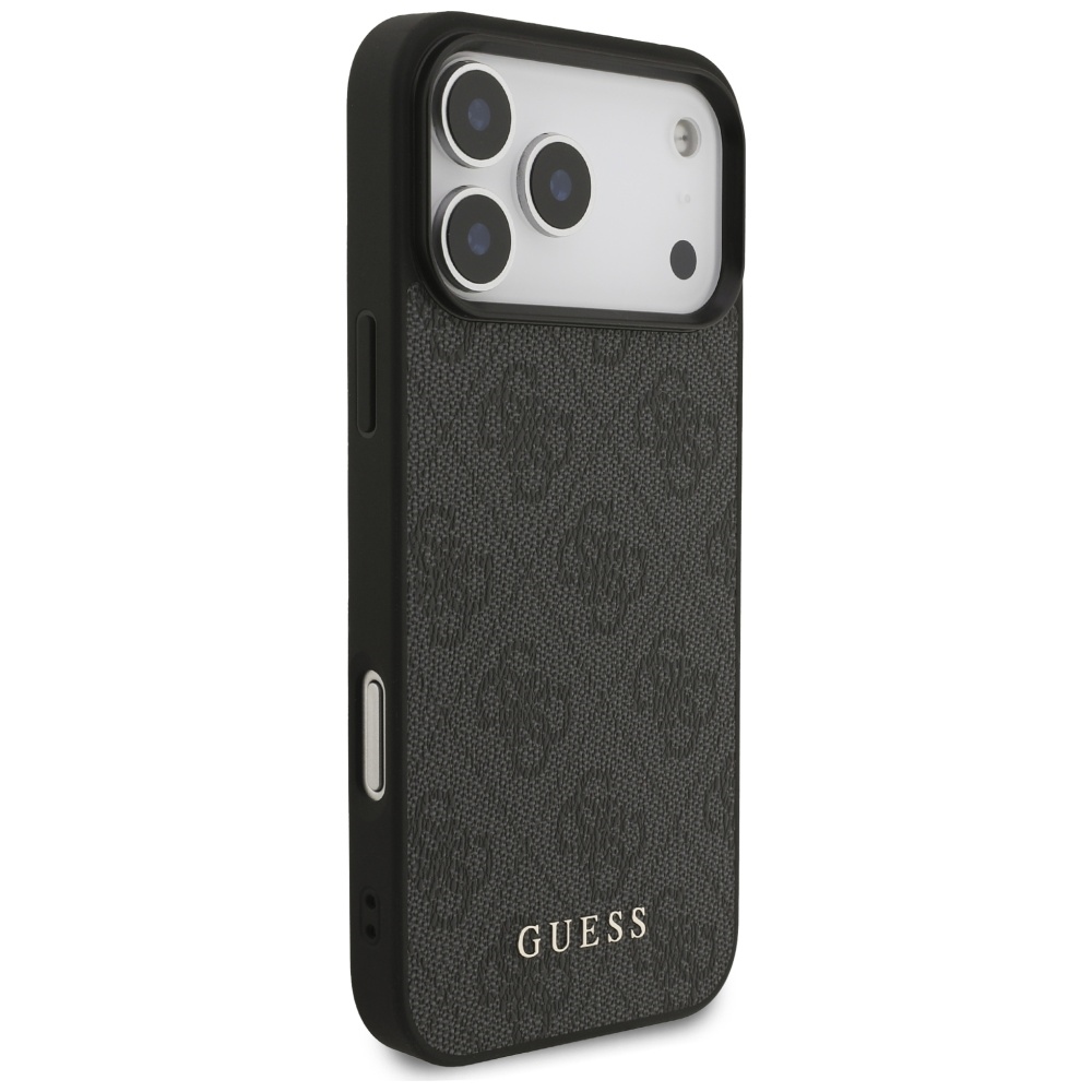 iTok webáruház - Guess Guess 4G Classic tok iPhone 17 Pro Max készülékhez (fekete) 4 Guess 4G Classic Case for iPhone 17 Pro Max (fekete)
