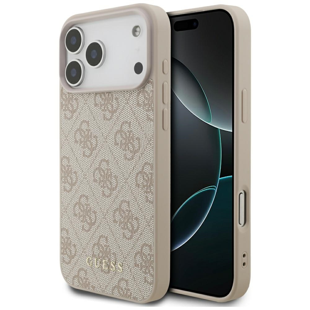 iTok webáruház - Guess Guess 4G Classic tok iPhone 17 Pro Max készülékhez (rózsaszín) 1 Guess 4G Classic Case for iPhone 17 Pro Max (rózsaszín)