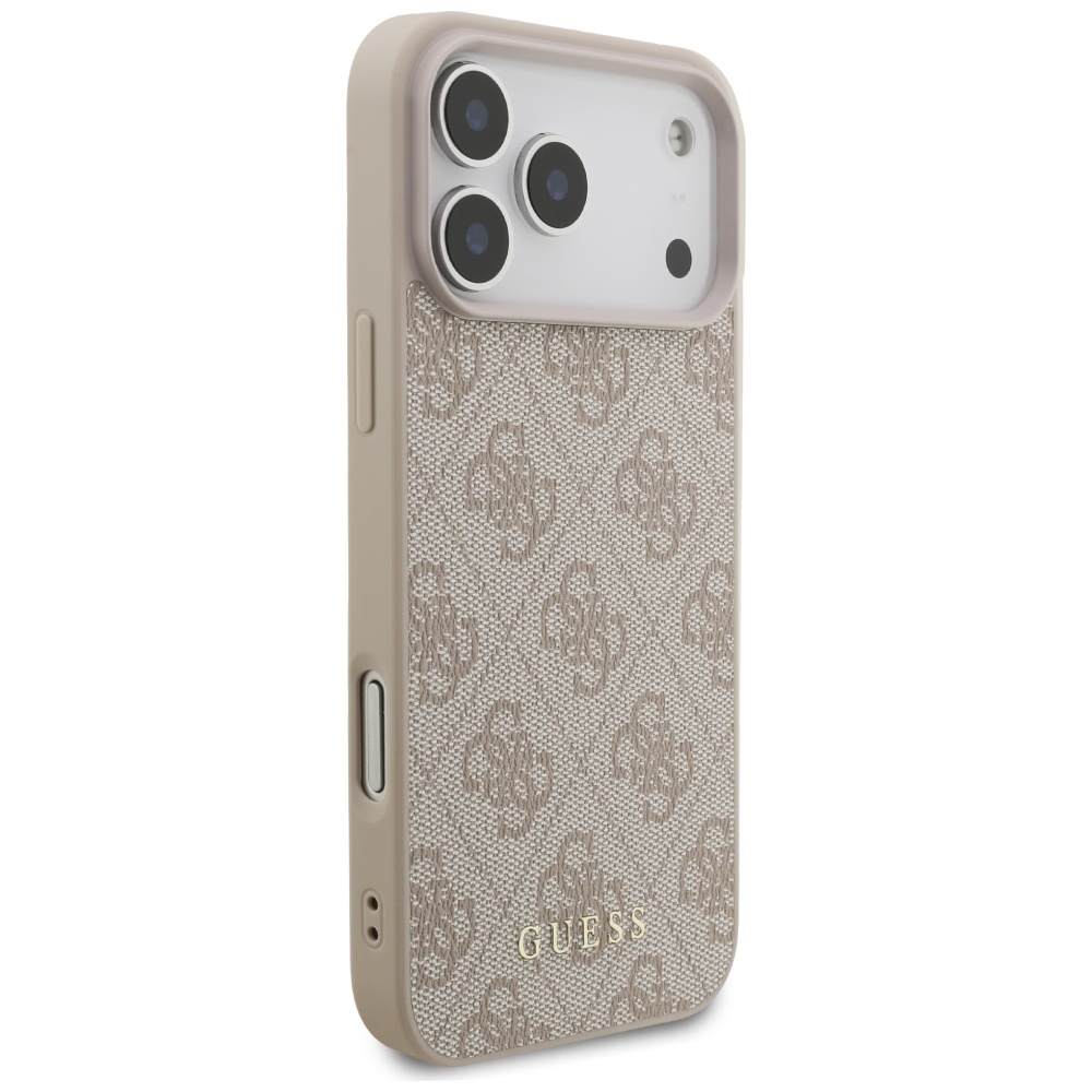 iTok webáruház - Guess Guess 4G Classic tok iPhone 17 Pro Max készülékhez (rózsaszín) 4 Guess 4G Classic Case for iPhone 17 Pro Max (rózsaszín)
