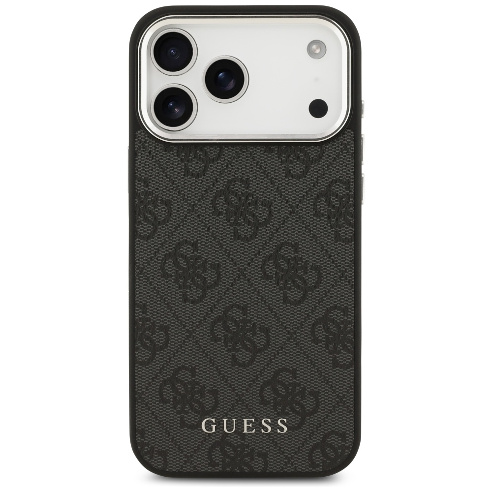 iTok webáruház - Guess Guess 4G Classic Logo MagSafe tok iPhone 17 Pro Max készülékhez (fekete) 3 Guess 4G Classic Logo MagSafe case for iPhone 17 Pro Max (fekete)