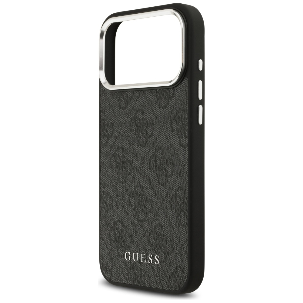 iTok webáruház - Guess Guess 4G Classic Logo MagSafe tok iPhone 17 Pro Max készülékhez (fekete) 6 Guess 4G Classic Logo MagSafe case for iPhone 17 Pro Max (fekete)