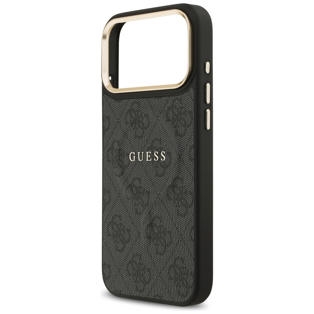iTok webáruház - Guess Guess 4G PU Classic Logo MagSafe tok iPhone 17 Pro Max készülékhez (fekete) 6 Guess 4G PU Classic Logo MagSafe case for iPhone 17 Pro Max (fekete)