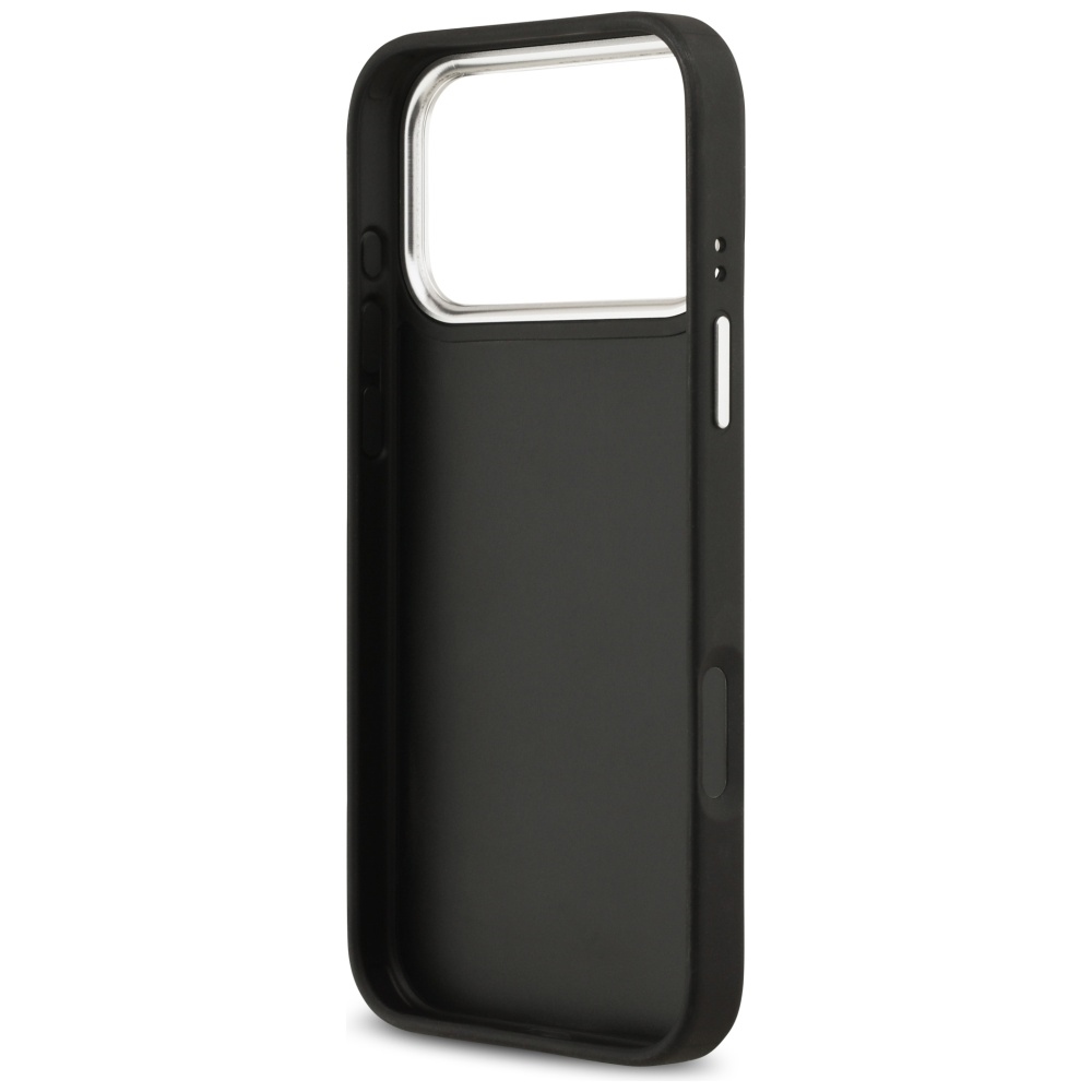 iTok webáruház - Guess Guess Grained Big 4G Classic Logo tok iPhone 17 Pro Max (fekete) 7 Guess Grained Big 4G Classic Logo case for iPhone 17 Pro Max (fekete)