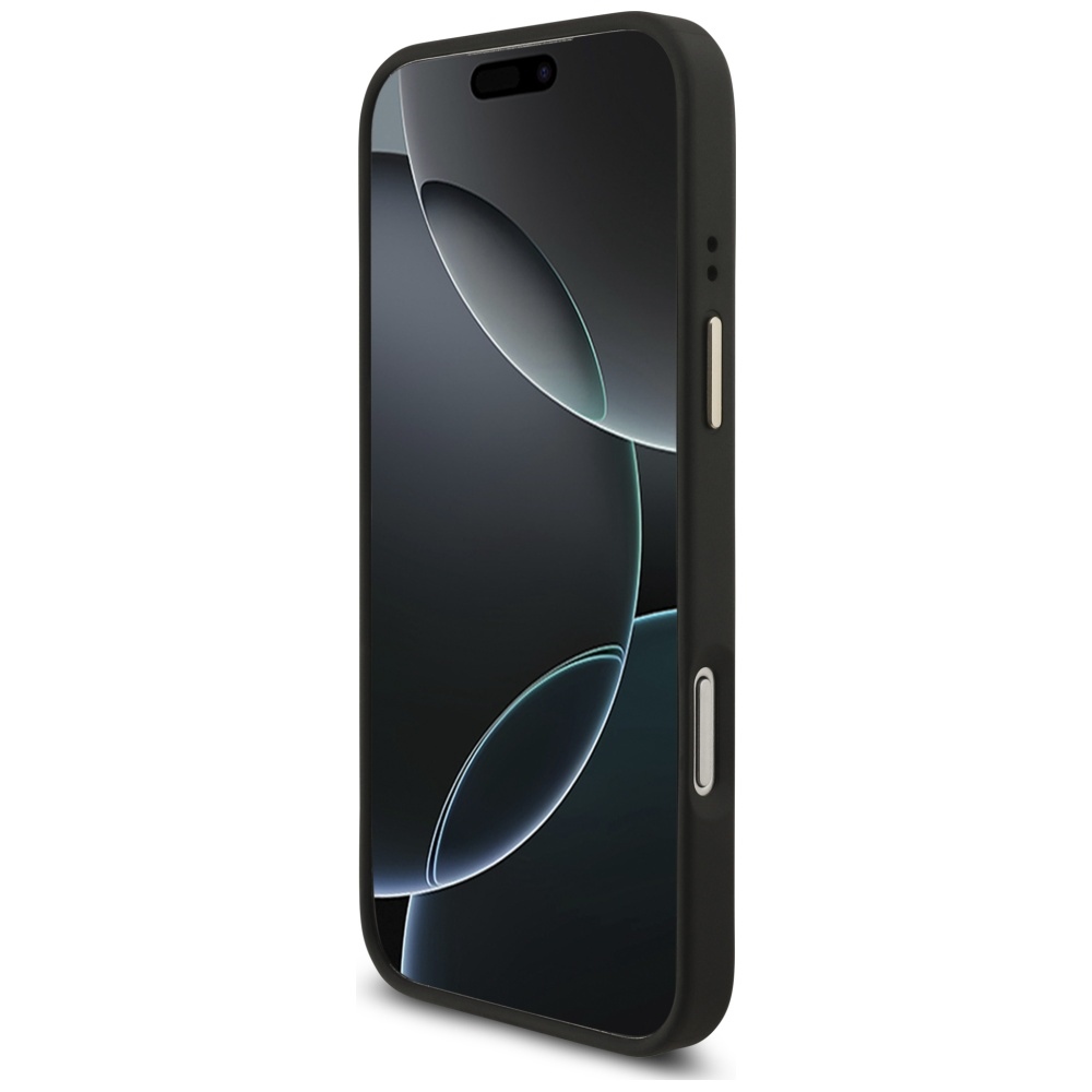 iTok webáruház - Guess Guess 4G Triangle Logo MagSafe tok iPhone 17 Pro Max készülékhez (fekete-arany) 5 Guess 4G Triangle Logo MagSafe Case for iPhone 17 Pro Max (fekete-arany)