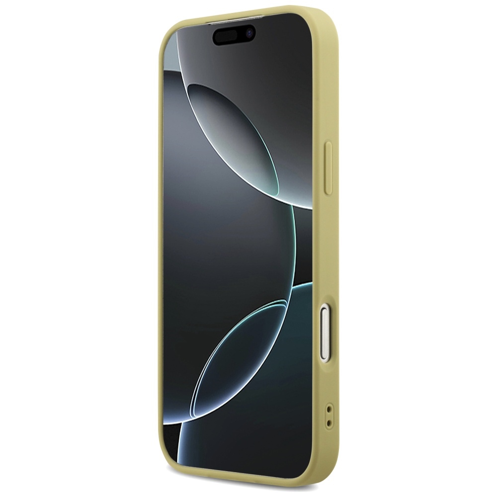 iTok webáruház - Guess Guess Fixed Glitter Big 4G tok iPhone 17 Pro Max készülékhez (arany) 5 Guess Fixed Glitter Big 4G case for iPhone 17 Pro Max (arany)