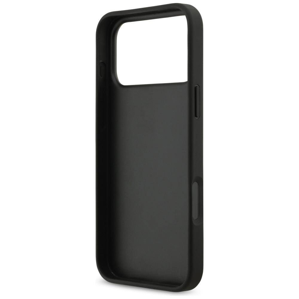 iTok webáruház - Guess Guess Grained Big 4G & Classic Logo tok iPhone 17 Pro Max (fekete) 7 Guess Grained Big 4G & Classic Logo case for iPhone 17 Pro Max (fekete)