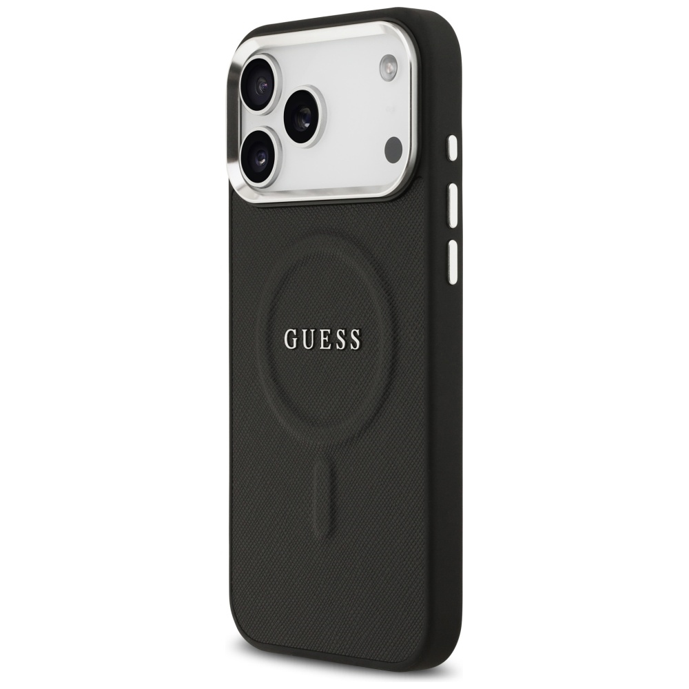 iTok webáruház - Guess Guess Classic Logo MagSafe tok iPhone 17 Pro Max készülékhez (fekete) 2 Guess Classic Logo MagSafe Case for iPhone 17 Pro Max (fekete)
