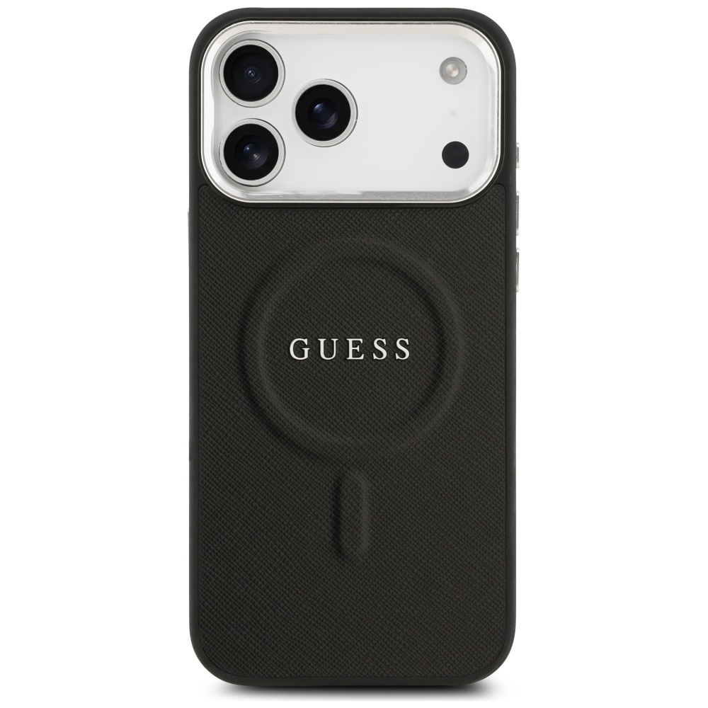 iTok webáruház - Guess Guess Classic Logo MagSafe tok iPhone 17 Pro Max készülékhez (fekete) 3 Guess Classic Logo MagSafe Case for iPhone 17 Pro Max (fekete)