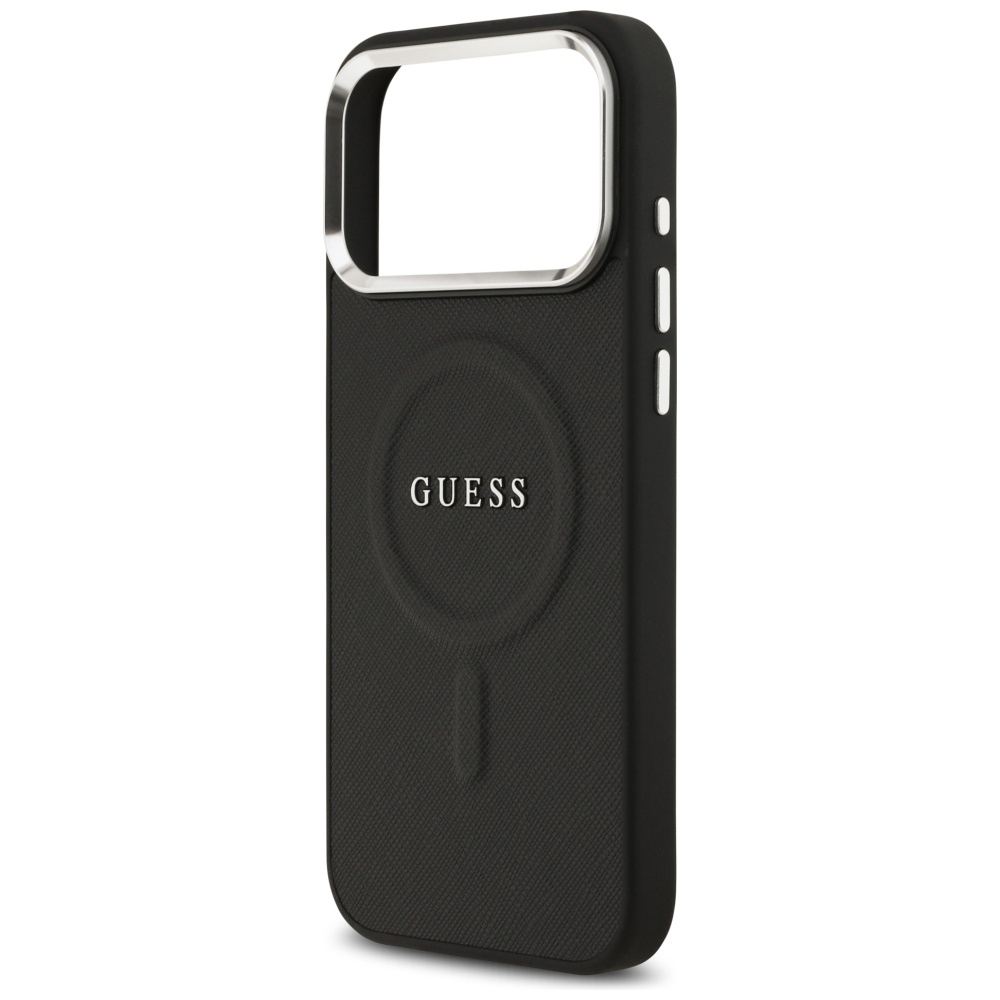 iTok webáruház - Guess Guess Classic Logo MagSafe tok iPhone 17 Pro Max készülékhez (fekete) 6 Guess Classic Logo MagSafe Case for iPhone 17 Pro Max (fekete)