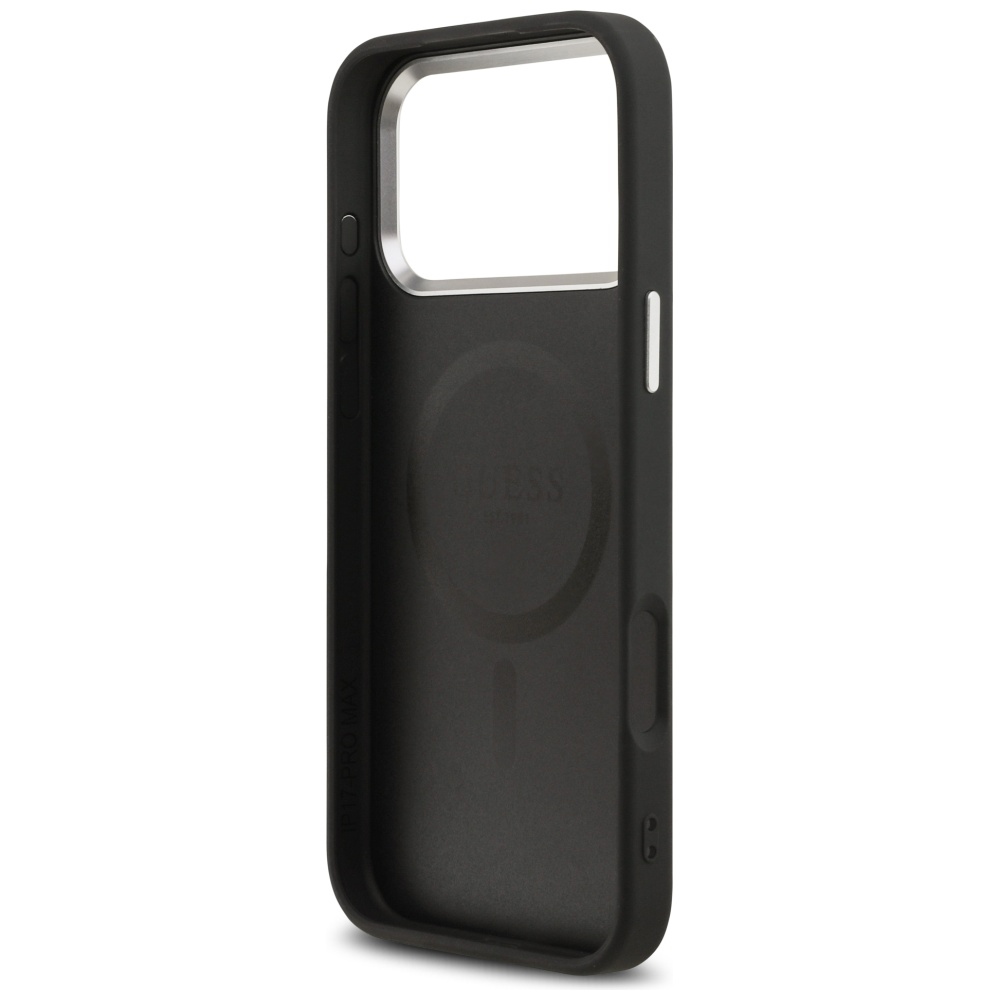 iTok webáruház - Guess Guess Classic Logo MagSafe tok iPhone 17 Pro Max készülékhez (fekete) 7 Guess Classic Logo MagSafe Case for iPhone 17 Pro Max (fekete)