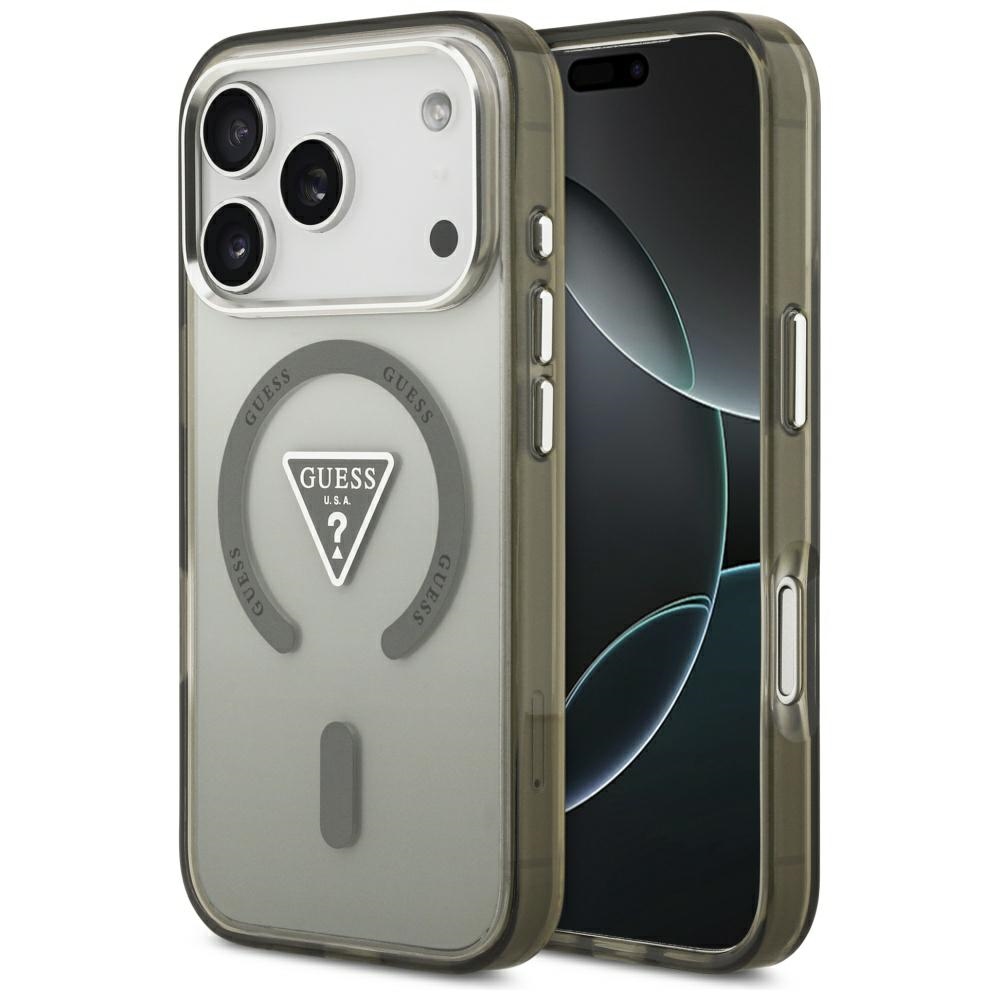 iTok webáruház - Guess Guess IML Gradient Triangle Logo MagSafe Case for iPhone 17 Pro Max (zöld) 1 Guess IML Gradient Triangle Logo MagSafe Case for iPhone 17 Pro Max (zöld)