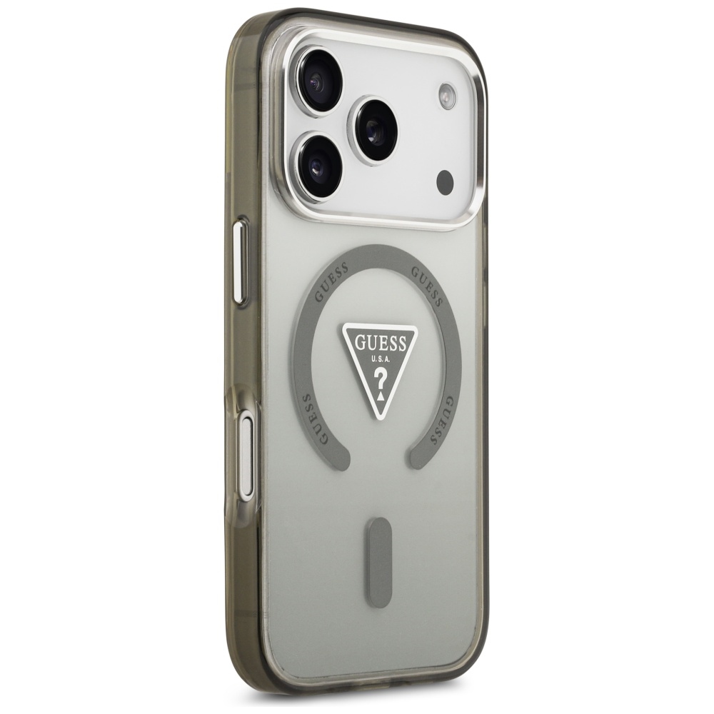 iTok webáruház - Guess Guess IML Gradient Triangle Logo MagSafe Case for iPhone 17 Pro Max (zöld) 4 Guess IML Gradient Triangle Logo MagSafe Case for iPhone 17 Pro Max (zöld)