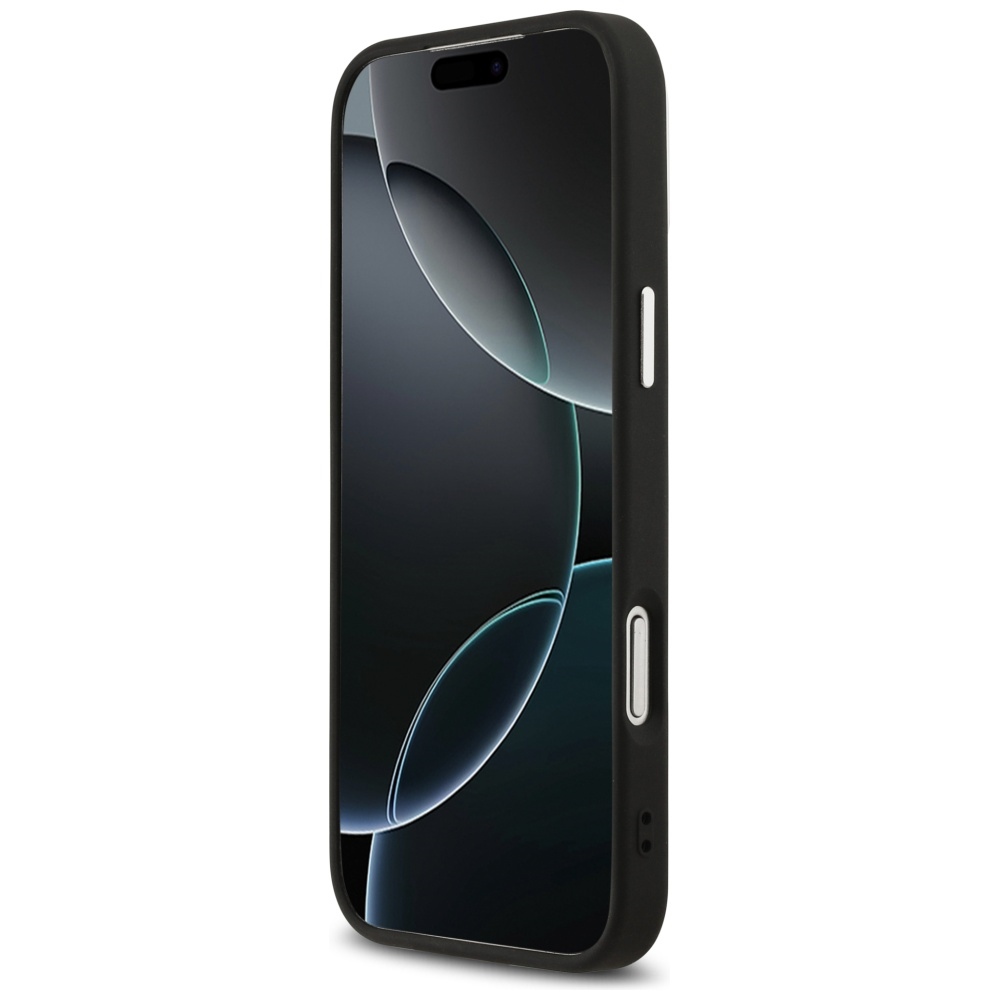 iTok webáruház - Guess Guess Triangle Logo MagSafe tok iPhone 17 Pro Max készülékhez (fekete) 5 Guess Triangle Logo MagSafe Case for iPhone 17 Pro Max (fekete)