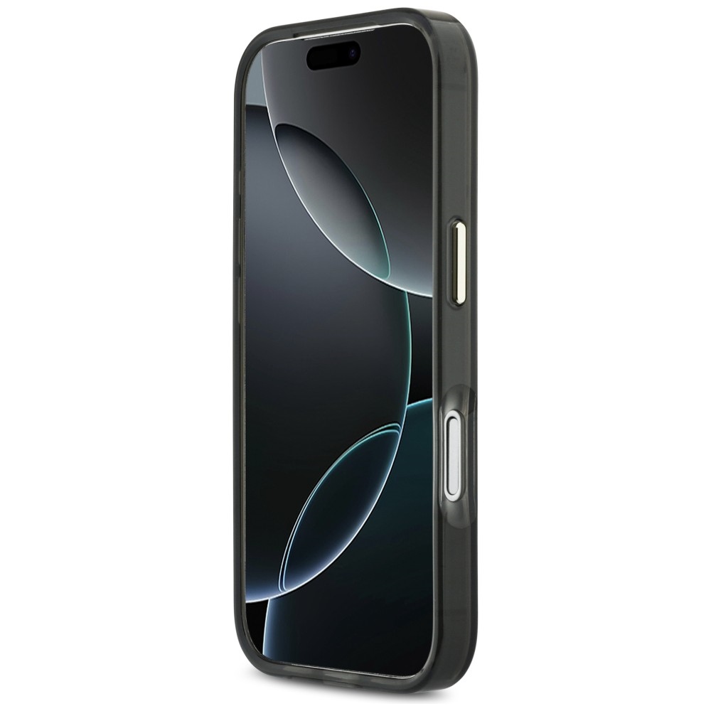iTok webáruház - Guess Guess IML Script Metal MagSafe tok iPhone 17 Pro Max készülékhez (fekete) 5 Guess IML Script Metal MagSafe Case for iPhone 17 Pro Max (fekete)