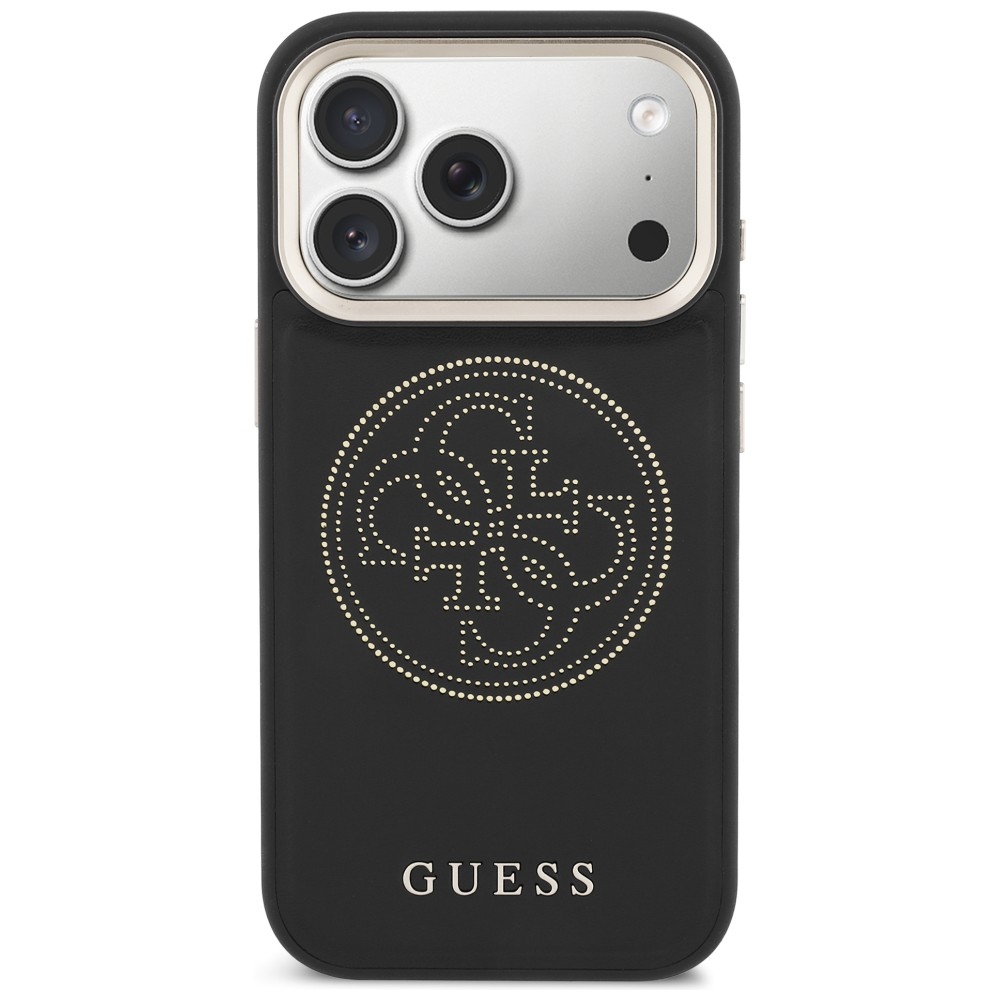 iTok webáruház - Guess Guess Perforated 4G MagSafe tok iPhone 17 Pro Max készülékhez (fekete) 3 Guess Perforated 4G MagSafe case for iPhone 17 Pro Max (fekete)