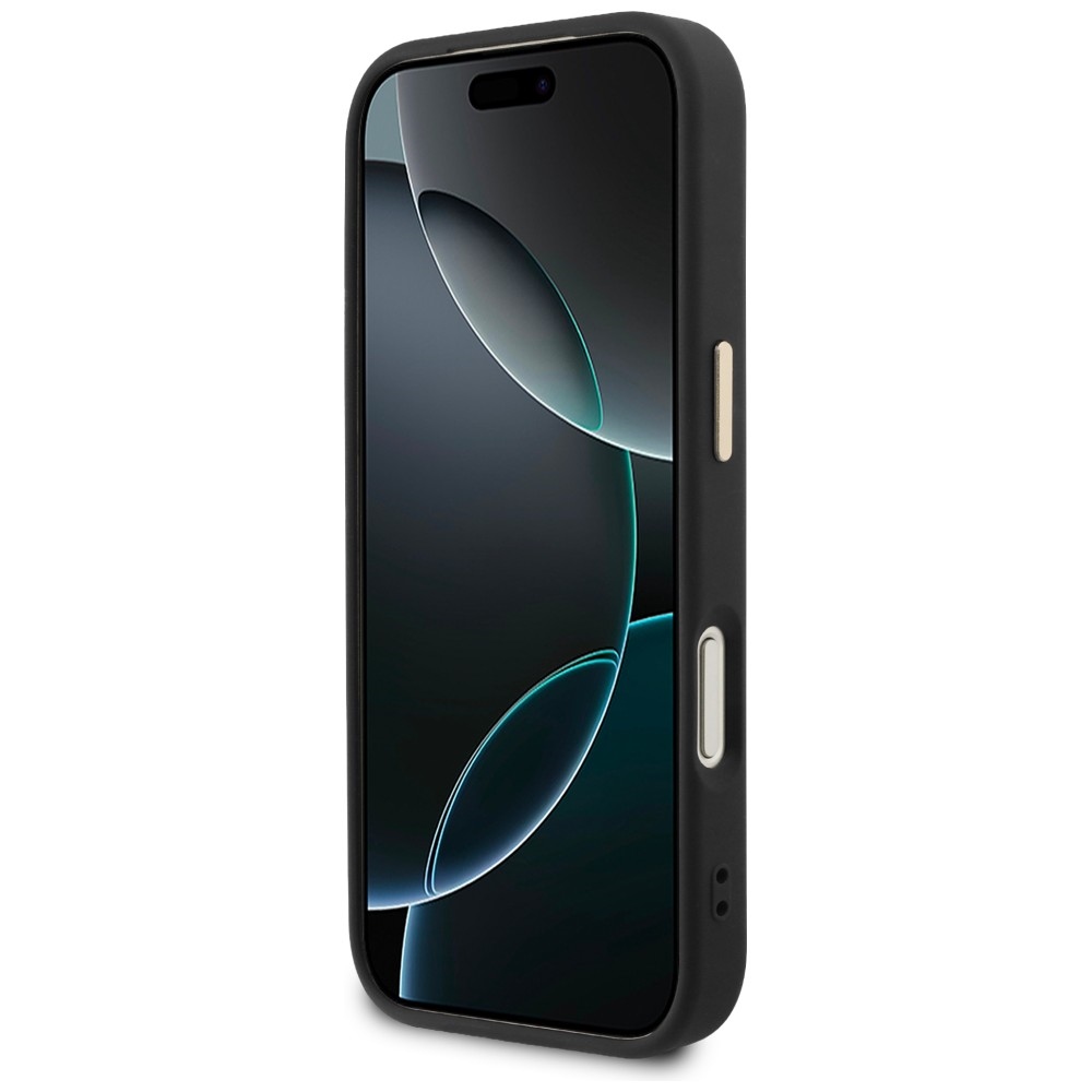 iTok webáruház - Guess Guess Perforated 4G MagSafe tok iPhone 17 Pro Max készülékhez (fekete) 5 Guess Perforated 4G MagSafe case for iPhone 17 Pro Max (fekete)