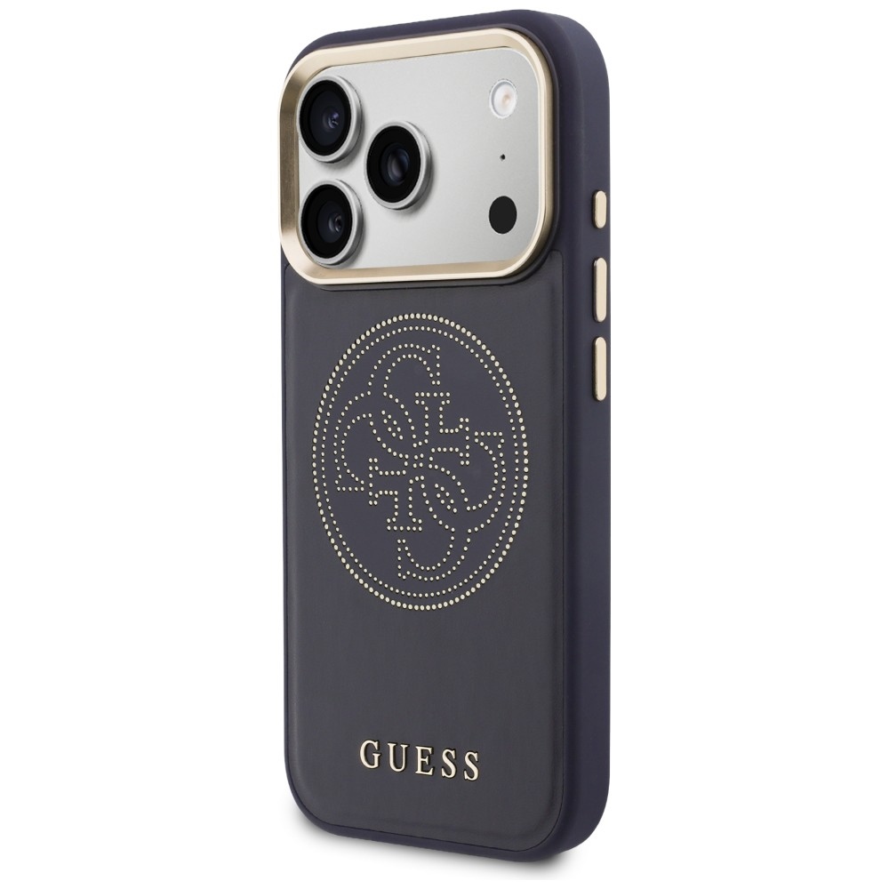 iTok webáruház - Guess Guess Perforated 4G MagSafe case for iPhone 17 Pro Max (kék) 2 Guess Perforated 4G MagSafe case for iPhone 17 Pro Max (kék)