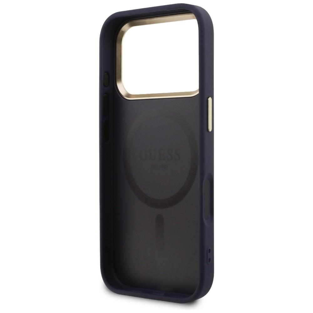 iTok webáruház - Guess Guess Perforated 4G MagSafe case for iPhone 17 Pro Max (kék) 7 Guess Perforated 4G MagSafe case for iPhone 17 Pro Max (kék)