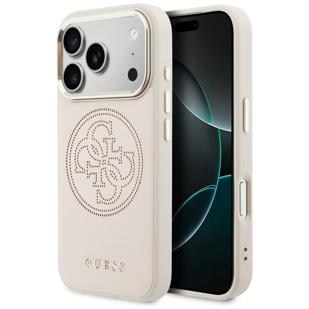 iTok webáruház - Guess Guess Perforated 4G MagSafe tok iPhone 17 Pro Max készülékhez (rózsaszín) 1 Guess Perforated 4G MagSafe Case for iPhone 17 Pro Max (rózsaszín)