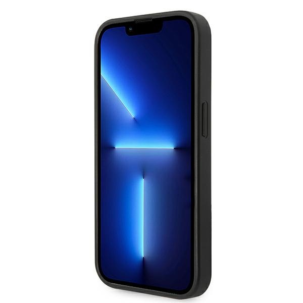 iTok webáruház - Guess Guess Saffiano Strap tok iPhone 14 Pro készülékhez (fekete) 5 Guess Saffiano Strap Case for iPhone 14 Pro (fekete)