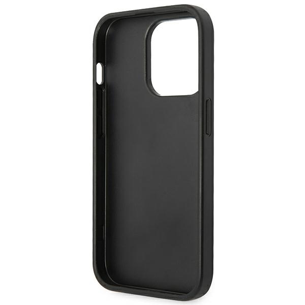 iTok webáruház - Guess Guess Saffiano Strap tok iPhone 14 Pro készülékhez (fekete) 7 Guess Saffiano Strap Case for iPhone 14 Pro (fekete)