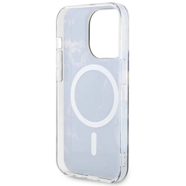 iTok webáruház - Guess Guess GUHMP14LHTMRSK iPhone 14 Pro 6,1" fekete Golden Marble MagSafe tok 7 Guess GUHMP14LHTMRSK iPhone 14 Pro 6.1" black/black hardcase Golden Marble MagSafe