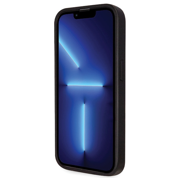 iTok webáruház - Guess Guess GUHCP14LP4TDSCPK tok iPhone 14 Pro készülékhez – fekete Crossbody 4G Metal Logo 5 Guess GUHCP14LP4TDSCPK case for iPhone 14 Pro - black Crossbody 4G Metal Logo