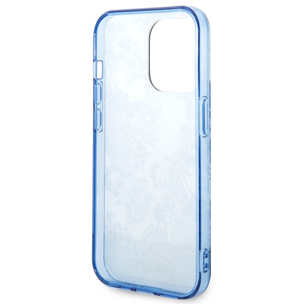 iTok webáruház - Guess Guess GUHCP14LHGPLHB iPhone 14 Pro 6,1 hüvelykes kemény tok – Porcelain Collection, kék 7 Guess GUHCP14LHGPLHB iPhone 14 Pro 6.1" blue/blue hardcase Porcelain Collection