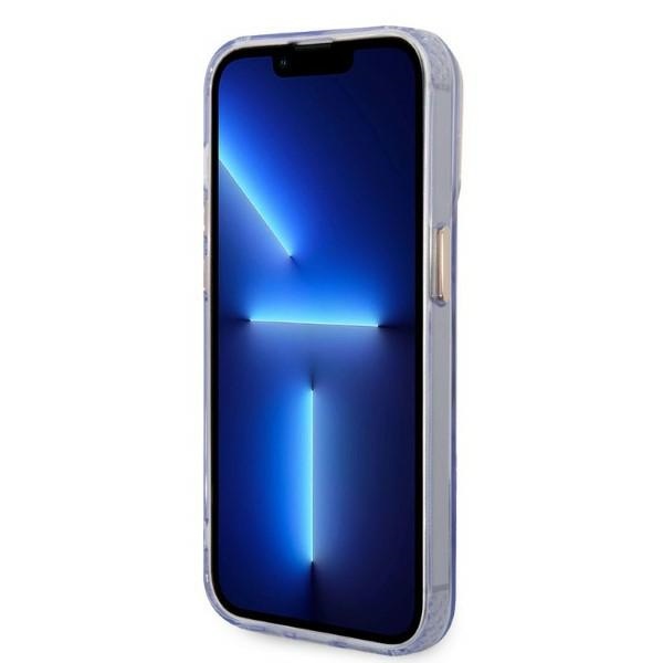iTok webáruház - Guess Guess GUHMP14LHTCMU Gold Outline MagSafe tok iPhone 14 Pro 6,1 hüvelykes készülékhez – lila/arany 5 Guess GUHMP14LHTCMU iPhone 14 Pro 6.1" purple/purple hard case Gold Outline Translucent MagSafe