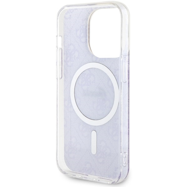 iTok webáruház - Guess Guess GUHMP14LH4STU tok iPhone 14 Pro készülékhez – 4G MagSafe, lila 7 Guess GUHMP14LH4STU iPhone 14 Pro 6.1" purple/purple hardcase 4G MagSafe