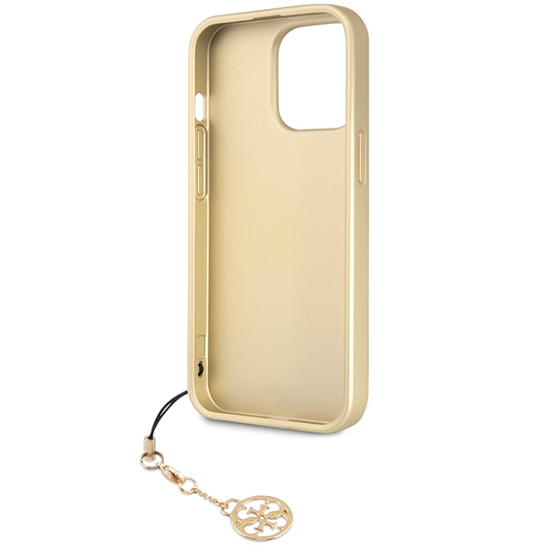 iTok webáruház - Guess Guess 4G Charms Collection tok iPhone 14 Pro készülékhez (szürke) 7 Guess 4G Charms Collection case for iPhone 14 Pro (szürke)