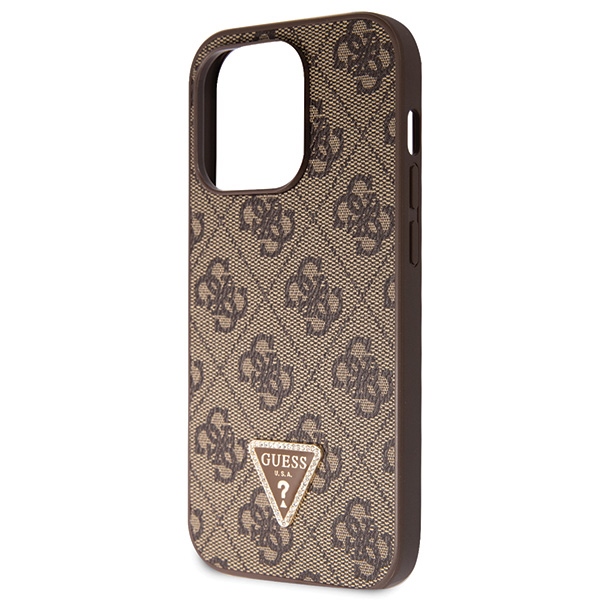 iTok webáruház - Guess Guess GUHCP14LP4TDSCPW tok iPhone 14 Pro készülékhez – Crossbody 4G Metal Logo (barna) 7 Guess GUHCP14LP4TDSCPW case for iPhone 14 Pro (barna)