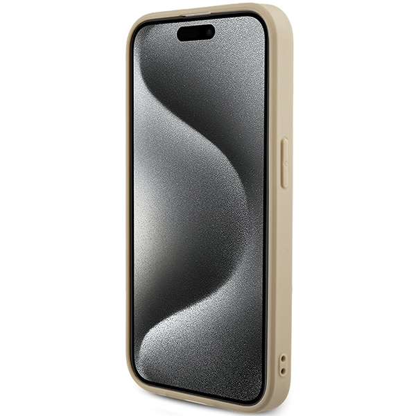 iTok webáruház - Guess Guess Saffiano Iridescent Script tok iPhone 14 Pro készülékhez (arany) 5 Guess Saffiano Iridescent Script case for iPhone 14 Pro (arany)