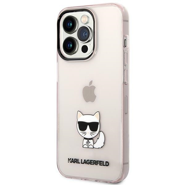 iTok webáruház - Karl Lagerfeld Karl Lagerfeld KLHCP14LCTTRI iPhone 14 Pro tok – Choupette Body, rózsaszín/átlátszó 2 Karl Lagerfeld KLHCP14LCTTRI iPhone 14 Pro 6.1 "hardcase pink / pink Transparent Choupette Body
