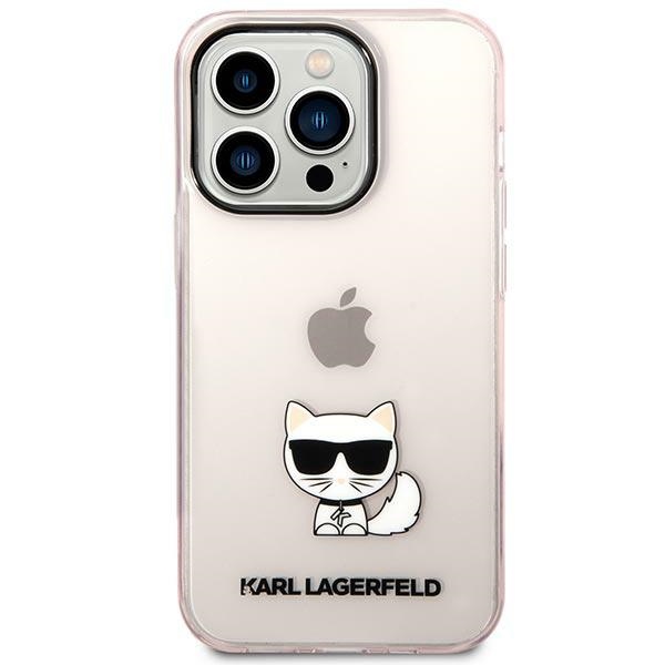 iTok webáruház - Karl Lagerfeld Karl Lagerfeld KLHCP14LCTTRI iPhone 14 Pro tok – Choupette Body, rózsaszín/átlátszó 3 Karl Lagerfeld KLHCP14LCTTRI iPhone 14 Pro 6.1 "hardcase pink / pink Transparent Choupette Body