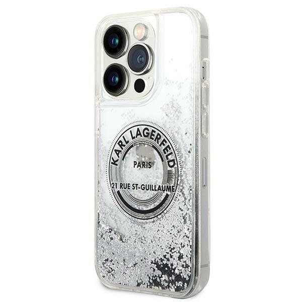 iTok webáruház - Karl Lagerfeld Karl Lagerfeld KLHCP14LLCRSGRS iPhone 14 Pro 6.1 "silver / silver hardcase Liquid Glitter RSG 2 Karl Lagerfeld KLHCP14LLCRSGRS iPhone 14 Pro 6.1 "silver / silver hardcase Liquid Glitter RSG