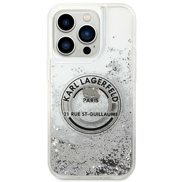 iTok webáruház - Karl Lagerfeld Karl Lagerfeld KLHCP14LLCRSGRS iPhone 14 Pro 6.1 "silver / silver hardcase Liquid Glitter RSG 3 Karl Lagerfeld KLHCP14LLCRSGRS iPhone 14 Pro 6.1 "silver / silver hardcase Liquid Glitter RSG