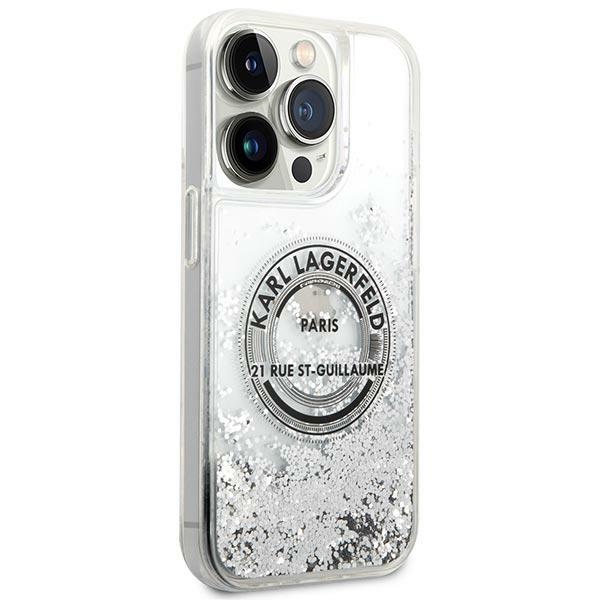 iTok webáruház - Karl Lagerfeld Karl Lagerfeld KLHCP14LLCRSGRS iPhone 14 Pro 6.1 "silver / silver hardcase Liquid Glitter RSG 4 Karl Lagerfeld KLHCP14LLCRSGRS iPhone 14 Pro 6.1 "silver / silver hardcase Liquid Glitter RSG
