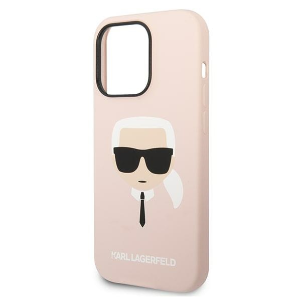 iTok webáruház - Karl Lagerfeld Karl Lagerfeld KLHMP14LSLKHLP szilikon tok iPhone 14 Pro 6,1 hüvelykes készülékhez – Karl’s Head, világos rózsaszín, MagSafe 6 Karl Lagerfeld KLHMP14LSLKHLP iPhone 14 Pro 6.1 "hardcase light pink / light pink Silicone Karl`s Head Magsafe