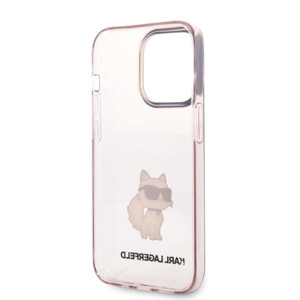 iTok webáruház - Karl Lagerfeld Karl Lagerfeld KLHCP14LHNCHTCP tok iPhone 14 Pro 6,1 hüvelykes készülékhez – Ikonik Choupette, rózsaszín 7 Karl Lagerfeld KLHCP14LHNCHTCP iPhone 14 Pro 6.1" pink/pink hardcase Ikonik Choupette