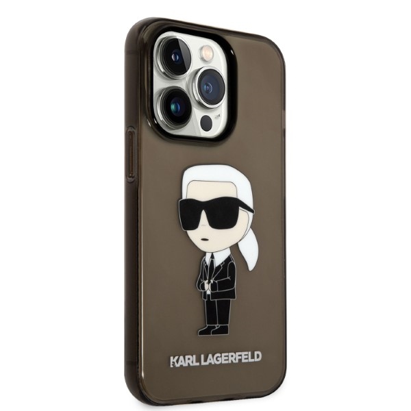 iTok webáruház - Karl Lagerfeld Karl Lagerfeld KLHCP14LHNIKTCK tok iPhone 14 Pro 6,1" készülékhez – Ikonik Karl 4 Karl Lagerfeld KLHCP14LHNIKTCK iPhone 14 Pro 6.1" black/black hardcase Ikonik Karl Lagerfeld