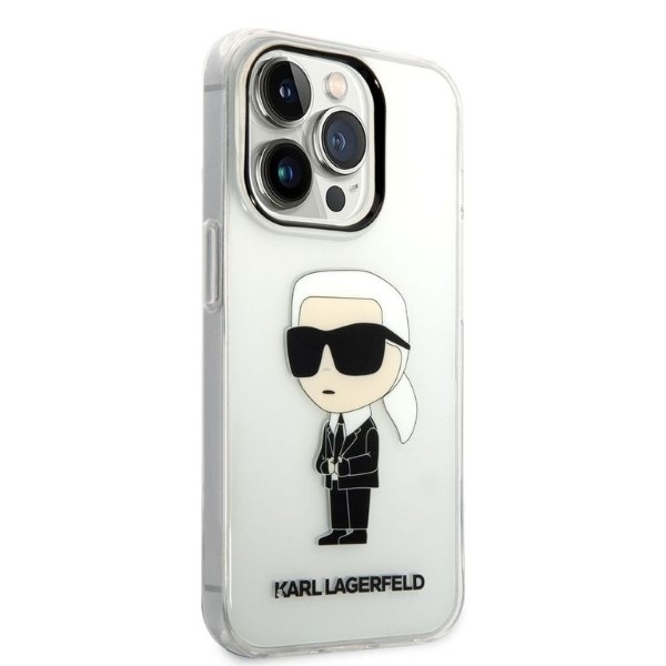 iTok webáruház - Karl Lagerfeld Karl Lagerfeld Ikonik Karl tok iPhone 14 Pro készülékhez (átlátszó) 4 Karl Lagerfeld Ikonik Karl case for iPhone 14 Pro (átlátszó)
