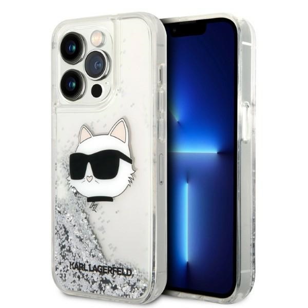 iTok webáruház - Karl Lagerfeld Karl Lagerfeld KLHCP14LLNHCCS iPhone 14 Pro 6,1" ezüst kemény tok – Glitter Choupette Head 1 Karl Lagerfeld KLHCP14LLNHCCS iPhone 14 Pro 6.1" silver/silver hardcase Glitter Choupette Head