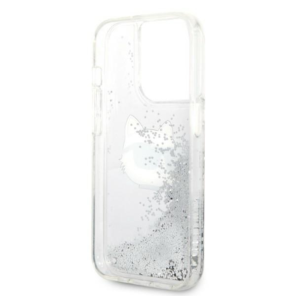 iTok webáruház - Karl Lagerfeld Karl Lagerfeld KLHCP14LLNHCCS iPhone 14 Pro 6,1" ezüst kemény tok – Glitter Choupette Head 7 Karl Lagerfeld KLHCP14LLNHCCS iPhone 14 Pro 6.1" silver/silver hardcase Glitter Choupette Head