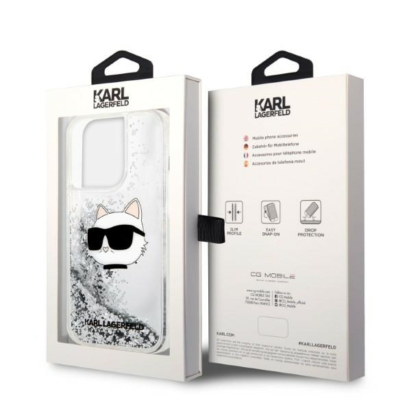 iTok webáruház - Karl Lagerfeld Karl Lagerfeld KLHCP14LLNHCCS iPhone 14 Pro 6,1" ezüst kemény tok – Glitter Choupette Head 8 Karl Lagerfeld KLHCP14LLNHCCS iPhone 14 Pro 6.1" silver/silver hardcase Glitter Choupette Head
