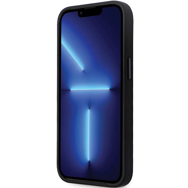 iTok webáruház - Karl Lagerfeld Karl Lagerfeld KLHCP14LSMHKNPK szilikon tok iPhone 14 Pro készülékhez – fekete 5 Karl Lagerfeld KLHCP14LSMHKNPK case for iPhone 14 Pro - black Silicone Ikonik Metal Pin